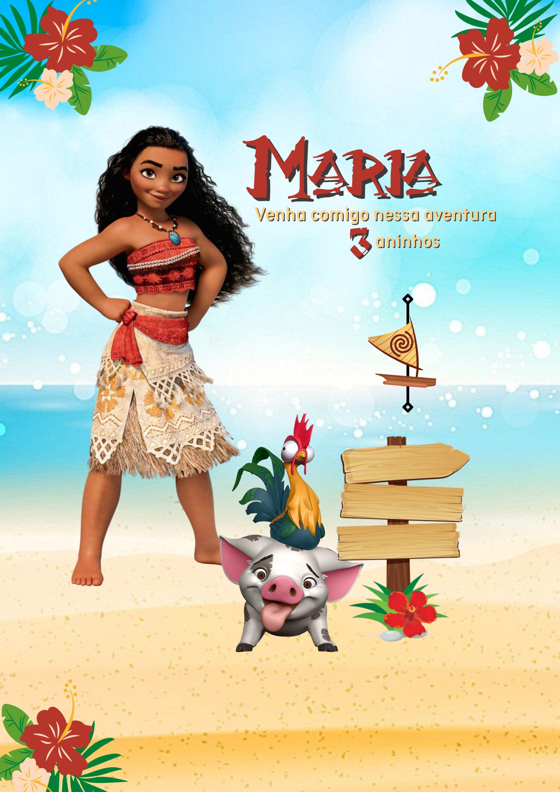 Folha A4 com linhas floral delicado e minimalista azul (21)