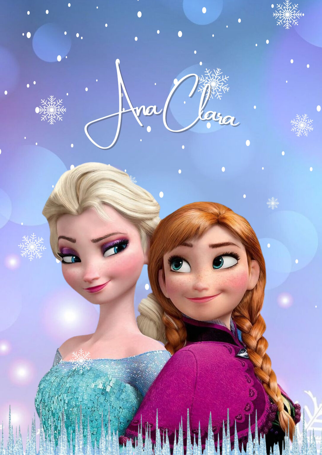 Folha A4 com linhas floral delicado e minimalista azul (36)