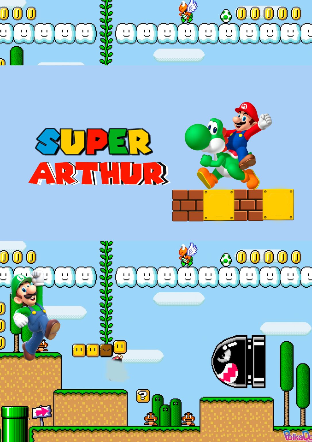 Folha A4 com linhas floral delicado e minimalista azul (39)